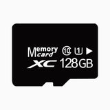 128 GB microSD-kort, UHS-I minneskort, Class 10 TF-kort – upp till 104 MB/s, A1, extra lagring för övervakningskameror och säkerhetskameror