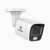 ADL800 - 4K analog övervakningskamer, Dual-Light-nattseende, 3840 × 2160 vid 20 fps, stor bländare på f/1,6, 4-i-1-utgångssignal, IP67