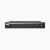 DR88 - 4K 8-kanals hybrid 5-i-1 DVR, H.265+, stöd för upp till 8 BNC-kameror och 4 IP-kameror
