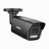C500P - 3K PoE IP-övervakningskamera för utomhusbruk med Dual-Light, färg- och IR-nattseende, 3072 × 1728 vid 20 bps, person- och fordonsdetektering, tvåvägsljud, IP67