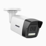 C500P - 3K PoE IP-övervakningskamera för utomhusbruk med Dual-Light, färg- och IR-nattseende, 3072 × 1728 vid 20 bps, person- och fordonsdetektering, tvåvägsljud, IP67