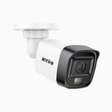 C500 - 3K PoE övervakningskamera för utomhusbruk, Färg- och IR-nattsyn, 3072 × 1728 vid 20 fps, smart person- och fordonsdetektering, inbyggd mikrofon, IP67-klassat väderskydd