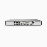 NRP812 - 12MP 8-kanals PoE NVR, H.265+, 160 Mbps utgående bandbredd, 2-kanals 12MP-avkodning, AI-person- och fordonsdetektering, dubbla hårddiskplatser