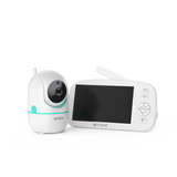 Tivonas CV50 - 1080p 5" HD babyvakt med kamera, tvåvägsljud, röst- och temperaturdetektering, matningspåminnelse, 360° panorering och tilt, 2× digital zoom, 5000 mAh batteri, VOX-funktion