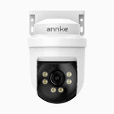 APT500 - 5MP analog domekamera, 350° panorering och 90° tilt, IR-nattseende upp till 30 m, IP65
