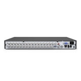 DR325 - 5MP 32-kanals hybrid 5-i-1 DVR, person- och fordonsdetektering, H.265+, dubbla hårddiskplatser, upp till 10 TB per hårddisk