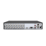 DR165 - 3K Lite 16-kanals hybrid 5-i-1 DVR, person- och fordonsdetektering, H.265+, stöd för upp till 16 BNC-kameror och 2 IP-kameror
